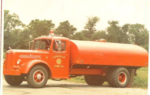 1947 Mack LF. Lionville's First Tanker.